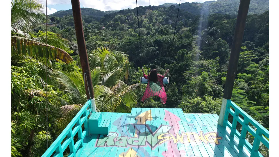 Bali inspired swing 