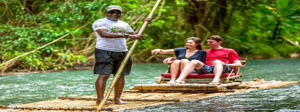 Bamboo Rafting & Party Boat Tour