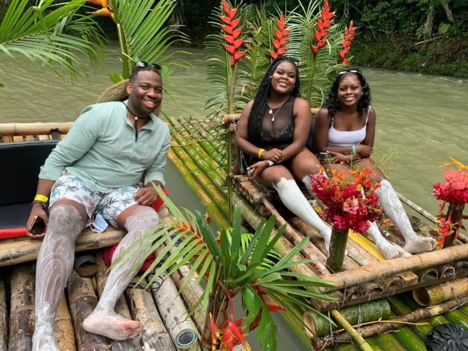 Bamboo Rafting, Party Boat & Ricks Cafe Tour