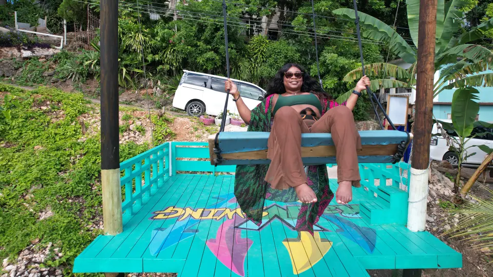 Bali inspired swing & Horseback Riding Tour